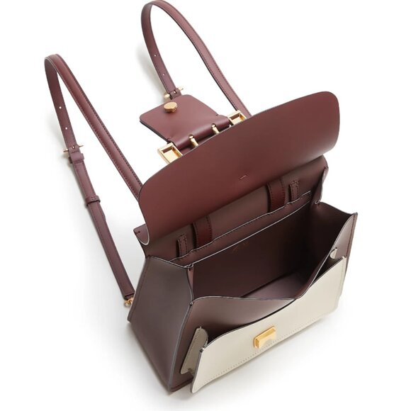 NWOT ZAC Zac Posen Biba Color-Block Convertible Backpack - Picture 11 of 14